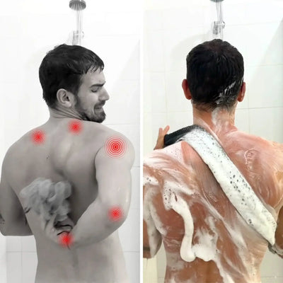 Šveičiamasis antibakterinis dušo rankšluostis